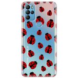 Senada General Mobile Gm 21 Pro İle Uyumlu Kılıf 0.4Mm Lazer Kesim Silikon Kapak Uğur Böceği Uyumlu