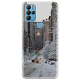 Senada General Mobile Gm 21 Pro İle Uyumlu Kılıf 0.4Mm Lazer Kesim Silikon Kapak Winter York