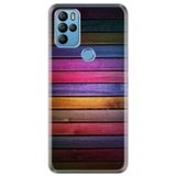 Senada General Mobile Gm 21 Pro İle Uyumlu Kılıf 0.4Mm Lazer Kesim Silikon Kapak Woods