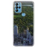 Senada General Mobile Gm 21 Pro İle Uyumlu Kılıf 0.4Mm Uyumlu Lazer Kesim Silikon Kapak Central Park