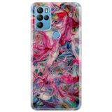 Senada General Mobile Gm 21 Pro İle Uyumlu Kılıf 0.4Mm Uyumlu Lazer Kesim Silikon Kapak Karma Boyama