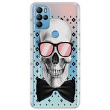 Senada General Mobile Gm 21 Pro İle Uyumlu Kılıf 0.4Mm Uyumlu Lazer Kesim Silikon Kapak Moda Iskelet