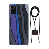 Senada General Mobile Gm 21 Pro İle Uyumlu Kılıf İnsider Desenli Silikon İpli Boyun Askı Aparatı
