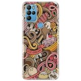 Senada General Mobile Gm 21 Pro İle Uyumlu Kılıf Lazer Kesim Silikon,Color239
