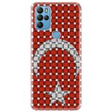 Senada General Mobile Gm 21 Pro İle Uyumlu Kılıf Lazer Kesim Silikon,Color345
