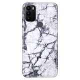 Senada General Mobile GM 21 Pro ile Uyumlu Kılıf Resimli Desenli Silikon Jumeria Mermer