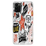 Senada General Mobile GM 21 Pro ile Uyumlu Kılıf Resimli Desenli Silikon Love