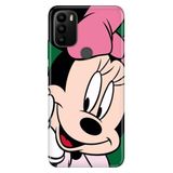 Senada General Mobile GM 21 Pro ile Uyumlu Kılıf Resimli Desenli Silikon Minnie Smile