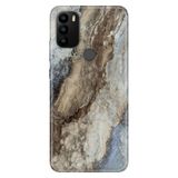 Senada General Mobile GM 21 Pro ile Uyumlu Kılıf Resimli Desenli Silikon Safari Mermer