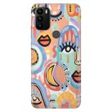 Senada General Mobile GM 21 Pro ile Uyumlu Kılıf Resimli Desenli Silikon Siluet