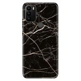 Senada General Mobile GM 21 Pro ile Uyumlu Kılıf Resimli Desenli Silikon Tokyo Mermer