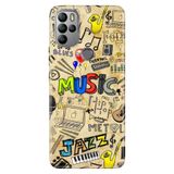 Senada General Mobile Gm 21 Pro İle Uyumlu Kılıf Silikon Desenli Tam Koruma Resimli 80'S Music