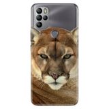 Senada General Mobile Gm 21 Pro İle Uyumlu Kılıf Silikon Desenli Tam Koruma Resimli Asil Aslan Kaplan