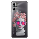 Senada General Mobile Gm 21 Pro İle Uyumlu Kılıf Silikon Desenli Tam Koruma Resimli Cool Tanrıça