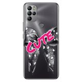 Senada General Mobile Gm 21 Pro İle Uyumlu Kılıf Silikon Desenli Tam Koruma Resimli Cute Kurdele