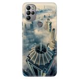 Senada General Mobile Gm 21 Pro İle Uyumlu Kılıf Silikon Desenli Tam Koruma Resimli Dubai Manzara
