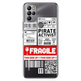 Senada General Mobile Gm 21 Pro İle Uyumlu Kılıf Silikon Desenli Tam Koruma Resimli Fragile