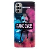 Senada General Mobile Gm 21 Pro İle Uyumlu Kılıf Silikon Desenli Tam Koruma Resimli Game Over