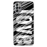 Senada General Mobile Gm 21 Pro İle Uyumlu Kılıf Silikon Desenli Tam Koruma Resimli Gri Aşk Love Tema