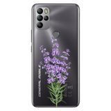 Senada General Mobile Gm 21 Pro İle Uyumlu Kılıf Silikon Desenli Tam Koruma Resimli Lavanta