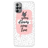 Senada General Mobile Gm 21 Pro İle Uyumlu Kılıf Silikon Desenli Tam Koruma Resimli Let Dream Love