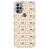 Senada General Mobile Gm 21 Pro İle Uyumlu Kılıf Silikon Desenli Tam Koruma Resimli Pug