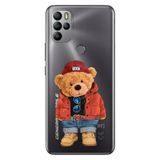 Senada General Mobile Gm 21 Pro İle Uyumlu Kılıf Silikon Desenli Tam Koruma Resimli Teddybear