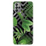 Senada General Mobile Gm 21 Pro İle Uyumlu Kılıf Silikon Desenli Tam Koruma Resimli Vogue Yaprak