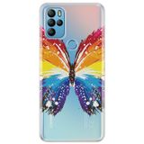 Senada General Mobile Gm 21 Pro Uyumlu İle Uyumlu Kılıf 0.4Mm Lazer Kesim Silikon Kapak Butterfly