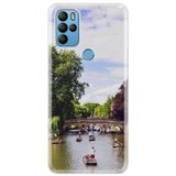 Senada General Mobile Gm 21 Pro Uyumlu İle Uyumlu Kılıf 0.4Mm Lazer Kesim Silikon Kapak Kayık Göl