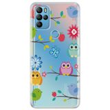 Senada General Mobile Gm 21 Pro Uyumlu İle Uyumlu Kılıf 0.4Mm Lazer Kesim Silikon Kapak Renkli Kanatlar