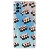 Senada General Mobile Gm 21 Pro Uyumlu İle Uyumlu Kılıf 0.4Mm Lazer Kesim Silikon Kapak Sushi