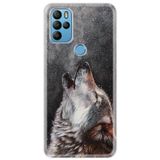 Senada General Mobile Gm 21 Pro Uyumlu İle Uyumlu Kılıf 0.4Mm Lazer Kesim Silikon Kapak Vahşi Kurt