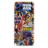 Senada General Mobile Gm 21 Uyumlu İle Uyumlu Kılıf 0.4Mm Lazer Kesim Silikon Kapak Çizgi Roman