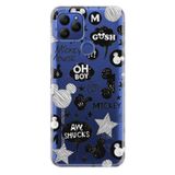 Senada General Mobile Gm 21 Uyumlu İle Uyumlu Kılıf 0.4Mm Lazer Kesim Silikon Kapak Mickeyyyyy