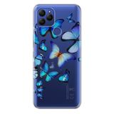 Senada General Mobile Gm 21 Uyumlu İle Uyumlu Kılıf 0.4Mm Lazer Kesim Silikon Kapak Vahşi Aslan Sanat