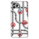 Senada General Mobile Gm 22 / Gm 22S İle Uyumlu Kılıf 0.4Mm Lazer Kesim Silikon Kapak Borular