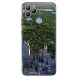 Senada General Mobile Gm 22 / Gm 22S İle Uyumlu Kılıf 0.4Mm Lazer Kesim Silikon Kapak Central Park