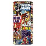 Senada General Mobile Gm 22 / Gm 22S İle Uyumlu Kılıf 0.4Mm Lazer Kesim Silikon Kapak Çizgi Roman