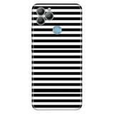 Senada General Mobile Gm 22 / Gm 22S İle Uyumlu Kılıf 0.4Mm Lazer Kesim Silikon Kapak Kara Kartal