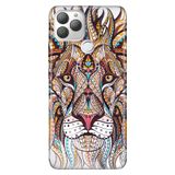 Senada General Mobile Gm 22 Plus İle Uyumlu Kılıf 0.4 Mm Lazer Kesim Silikon Stok:Aslan Mandala