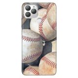 Senada General Mobile Gm 22 Plus İle Uyumlu Kılıf 0.4 Mm Lazer Kesim Silikon Stok:Baseball Vip