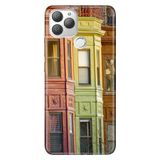 Senada General Mobile Gm 22 Plus İle Uyumlu Kılıf 0.4Mm Lazer Kesim Silikon Brooklyn Houses