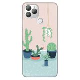 Senada General Mobile Gm 22 Plus İle Uyumlu Kılıf 0.4Mm Lazer Kesim Silikon Stok Cactus Co