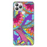 Senada General Mobile Gm 22 Plus İle Uyumlu Kılıf 0.4Mm Lazer Kesim Silikon Stok Çin Mandala