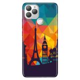 Senada General Mobile Gm 22 Plus İle Uyumlu Kılıf 0.4Mm Lazer Kesim Silikon Stok City Symbol
