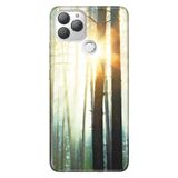Senada General Mobile Gm 22 Plus İle Uyumlu Kılıf 0.4Mm Lazer Kesim Silikon Stok- Gün Işığı