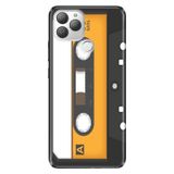Senada General Mobile Gm 22 Plus İle Uyumlu Kılıf 0.4Mm Lazer Kesim Silikon Stok Muzik Kaset