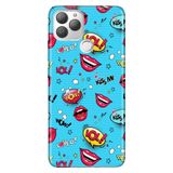 Senada General Mobile Gm 22 Plus İle Uyumlu Kılıf 0.4Mm Lazer Kesim Silikon Stok - Öp Beni Woww