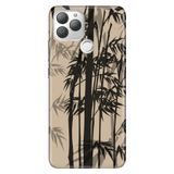 Senada General Mobile Gm 22 Plus İle Uyumlu Kılıf 0.4Mm Lazer Kesim Silikon Stok Spring Palm
